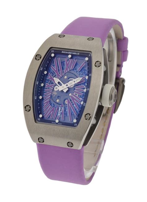 richard mille purple strap|richard mille watches white strap.